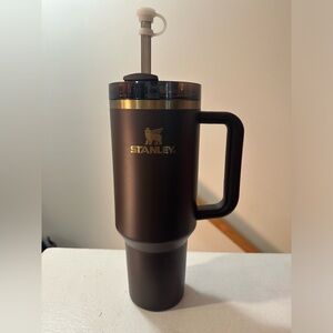 Used chocolate Stanley limited edition gold and brown Stanley 40oz